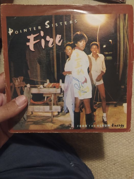 Pointer sisters Vinil fire - oferta dos portes de envio
