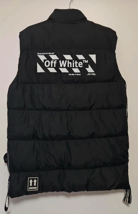 Bezrękawnik off white