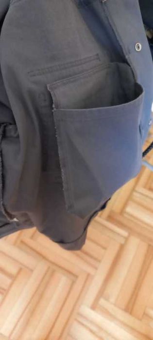 Bluza kurtka robocza szara
