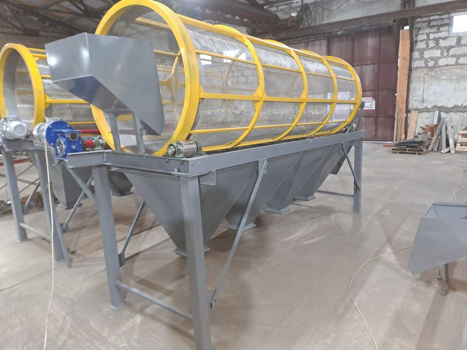 Сівлалка для піску. Барабанне сито. Барабанний просіювач. Сівалка .