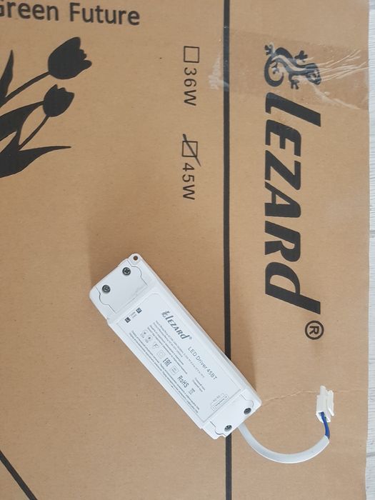 Світильник, LED панель квадратна 600х600 45W 6400K Lezard