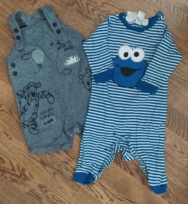 Бодики, человечки, комбенизоны на 3-6 месяцев, одним лотом