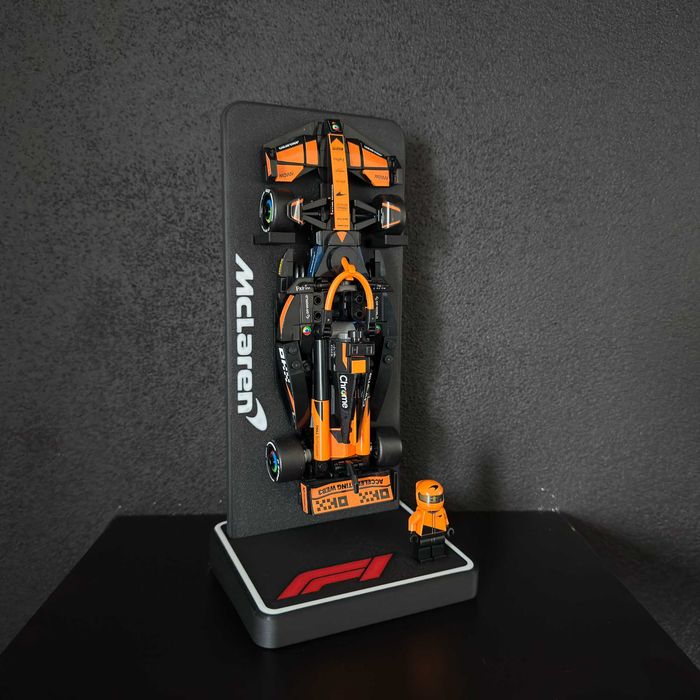 Suporte Lego Speed Champions F1 – Expositor Vertical