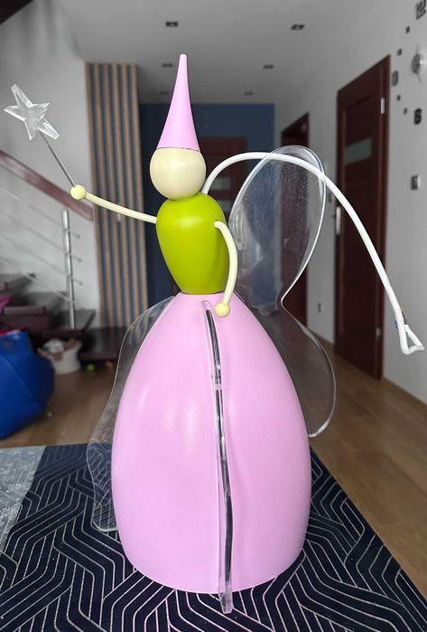 Lampa wisząca „Wróżka/Królewna” dla księżniczki do pokoju dziecięcego