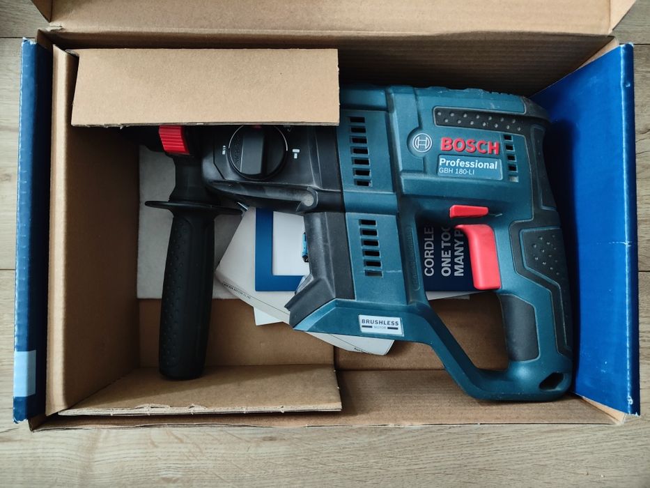 Młotowiertarka Akumulatorowa Bosch Profesjonal GBH 180-Li, Gwarancja.