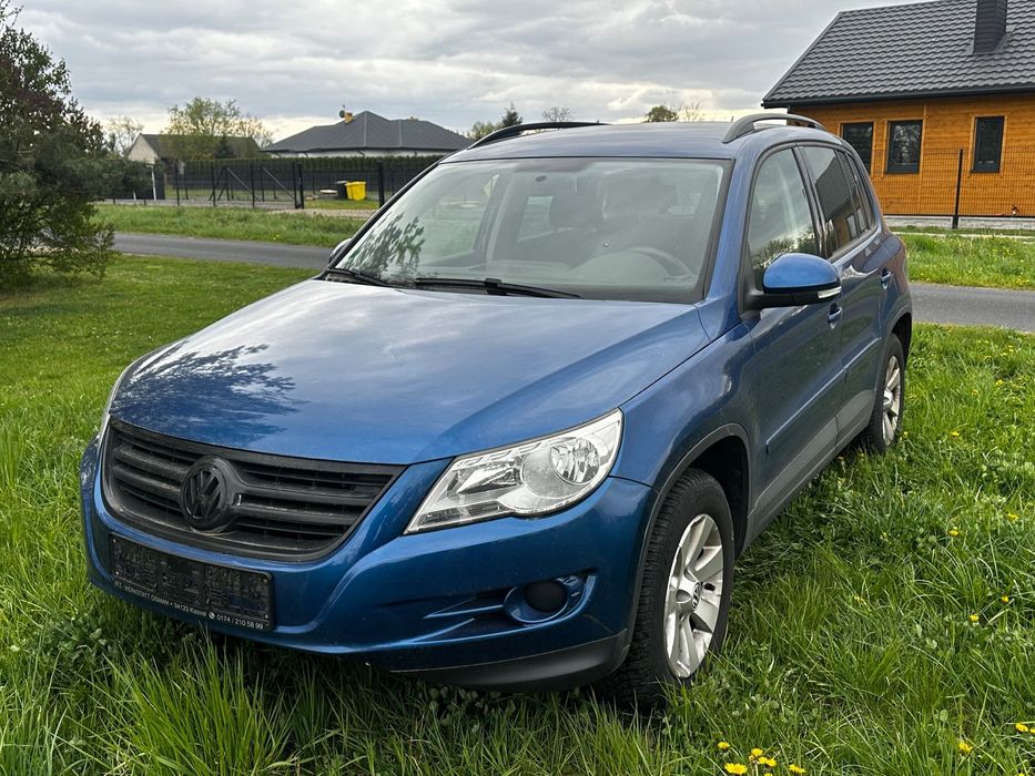 Volkswagen Tiguan piekny kolor/benzyna/4x4/uszkodzona turbina?