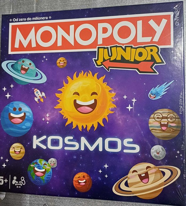 Gra planszowa MONOPOLY JUNIOR Kosmos