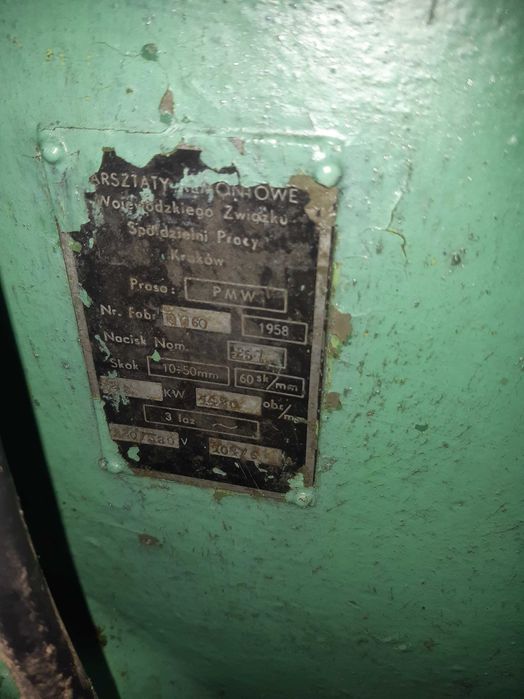 prasa mimośrodowa 25