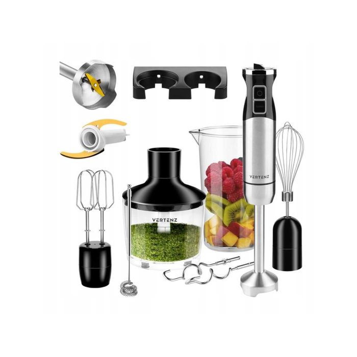 Blender ręczny mikser ROZDRABNIACZ 1000W ostrza tytanowe 7W1