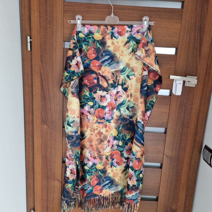 Szal damski dwustronny