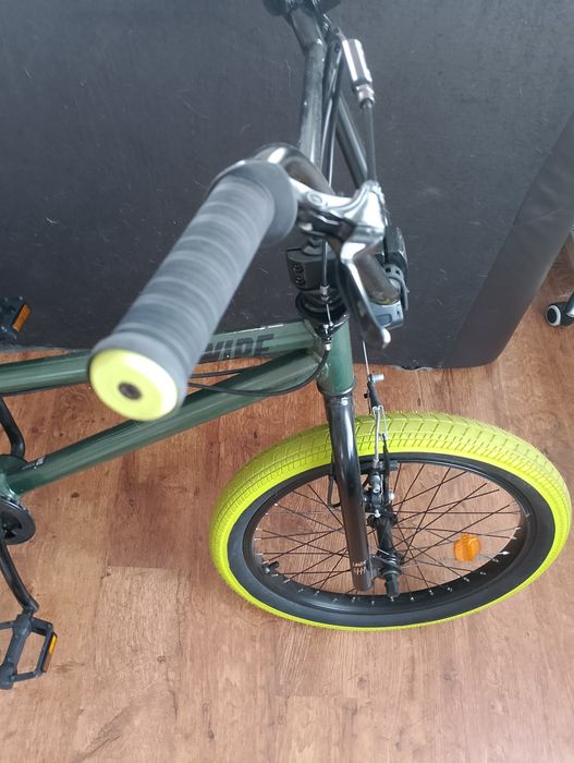BMX ładny zielony