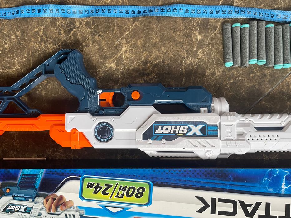 Бластер автомат X-shot max attack полуавтоматичний