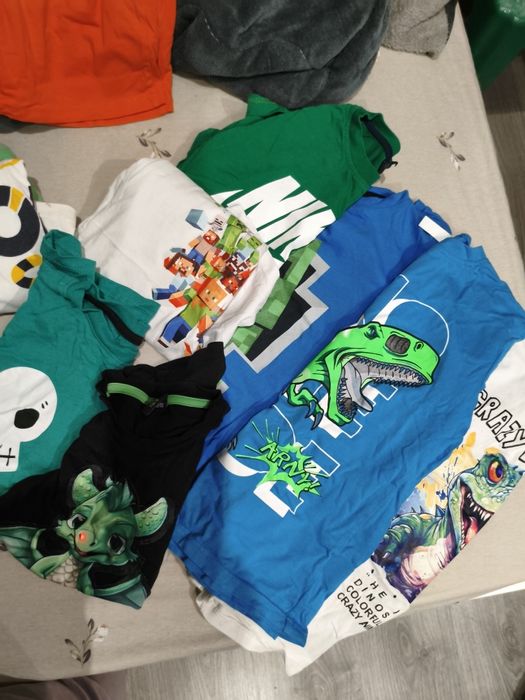 Ubrania 116 122 paczka