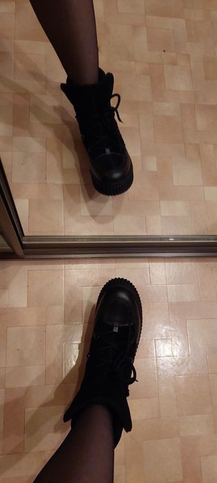 Marc O'Polo зимние кожаные ботинки зимові черевики 38-39 р.