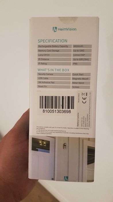 Câmara vigilância HeimVision