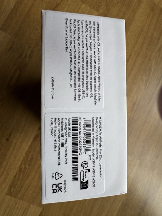 Air Pods 2 Oryginał FV