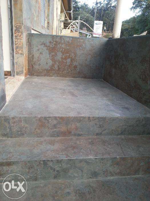 Escada em Ardósia Multicolor - Xisto Multicolor