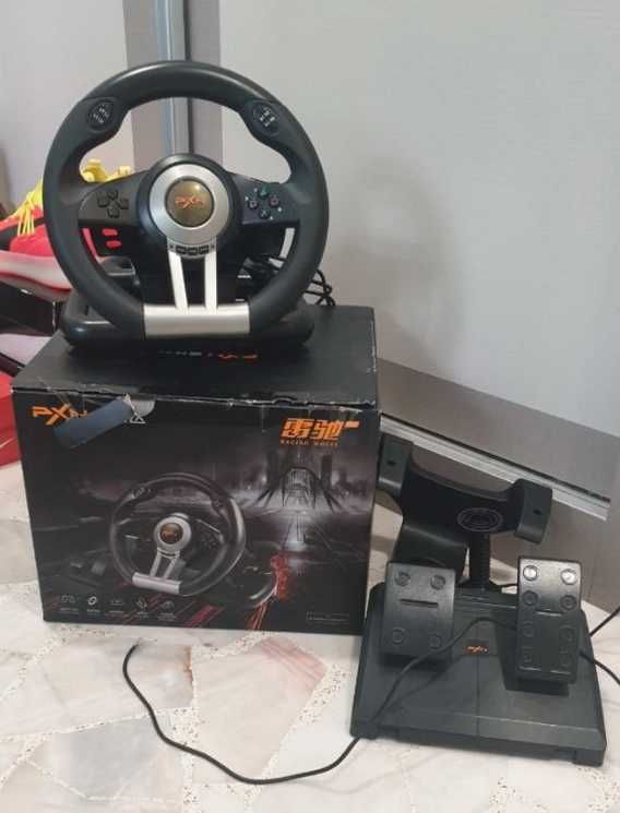 Игровой руль с педалями, кпп для консолей и компьютера: 2 955 грн ...