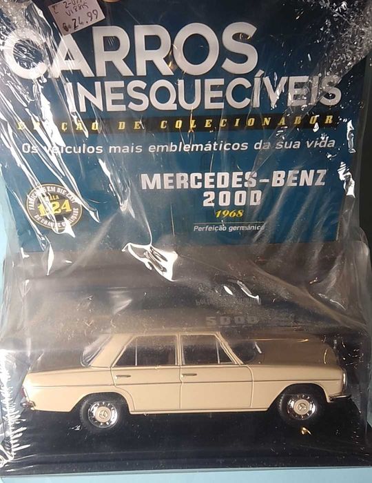 CARROS INESQUECÍVEIS Escala 1:24 - impecáveis, NOVOS na embalagem