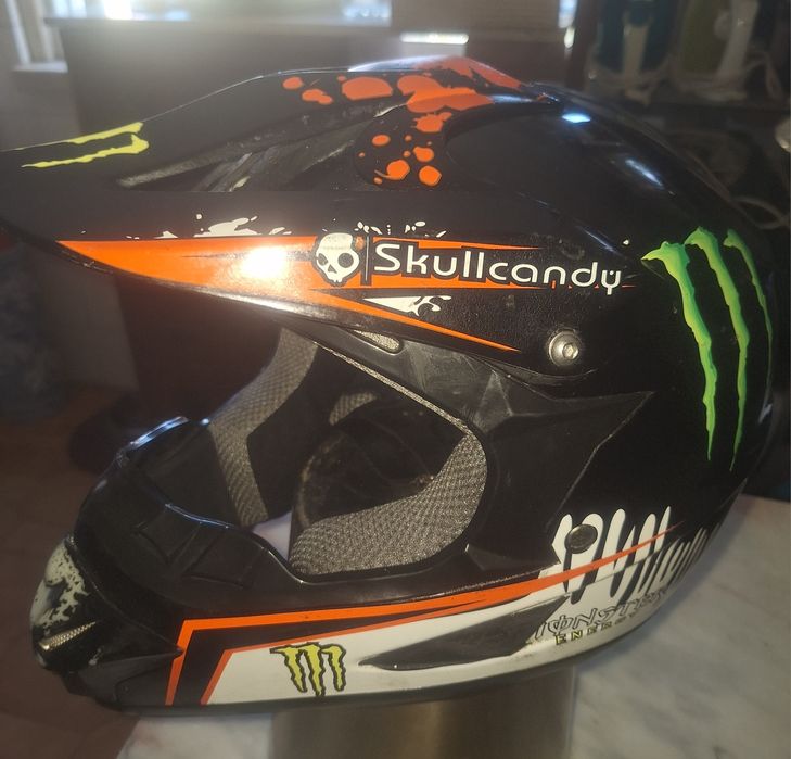 capacete de motocross da Skullcandy  Tam. S