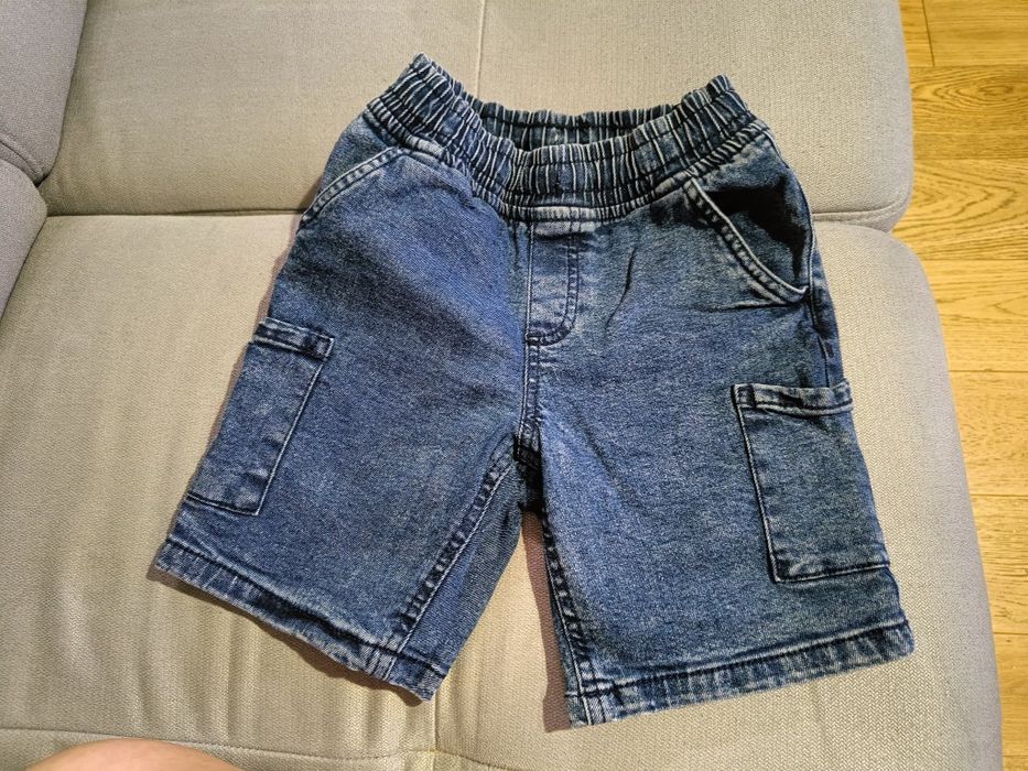 Spodenki jeans 122