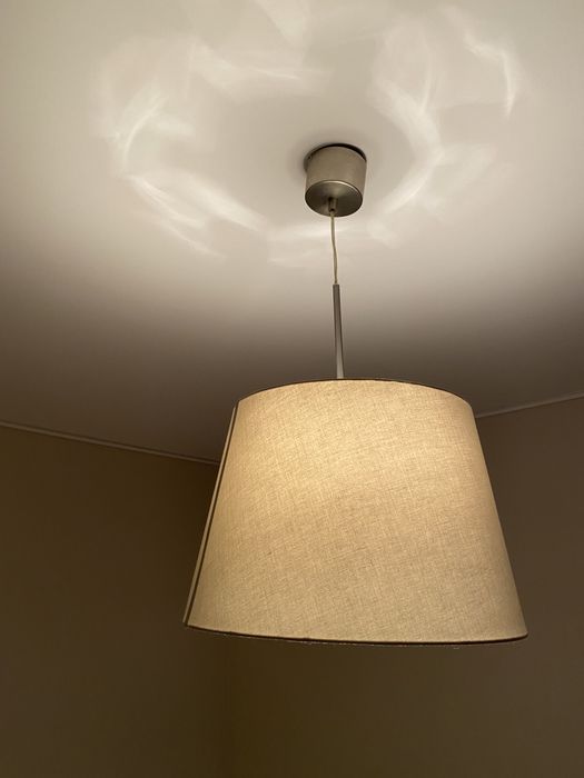 Ikea lampa wiszaca klosz beżowa