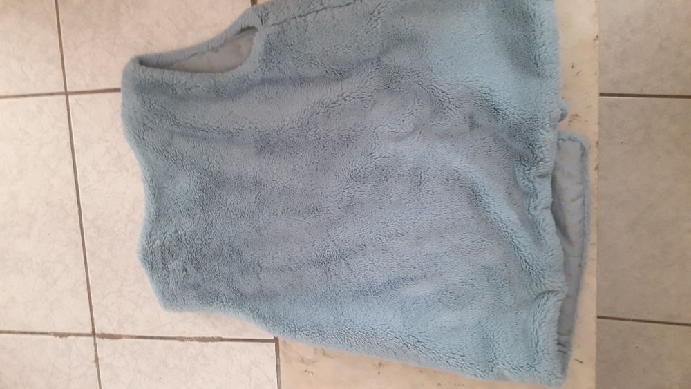 Casaco bonito azul bebe