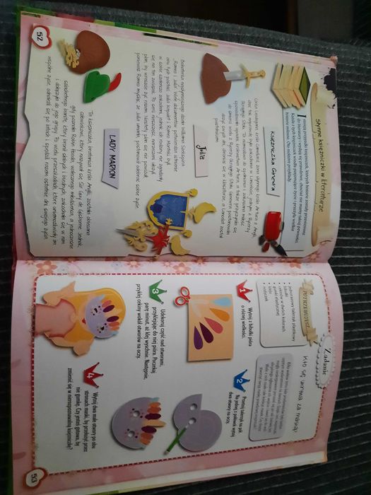 Magiczny podręcznik ksìężniczki książka dla dziewczynki