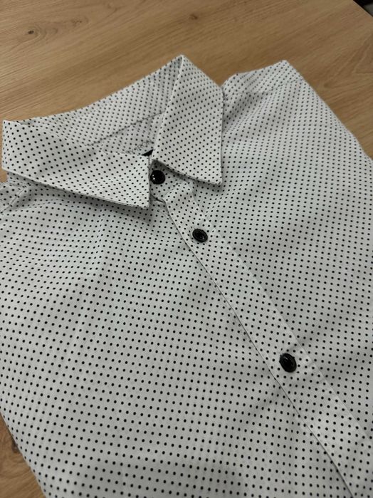 H&M - Koszula elegancka w kropki Rozmiar - L Okazja!
