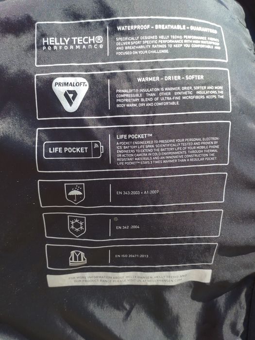Helly Hansen kurtka przeciwdeszczowa