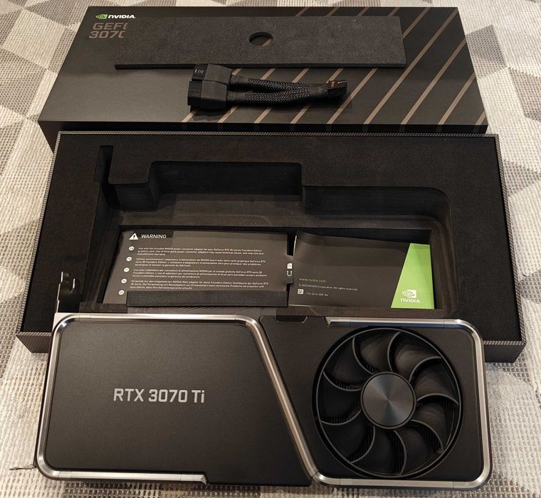 Відеокарта Nvidia GeForce RTX 3070 Ti 8Gb Founders Edition