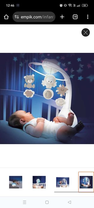 Karuzela do łóżeczka