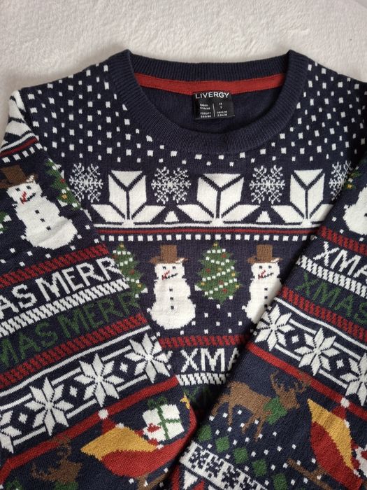 Sweterek świąteczny S/M