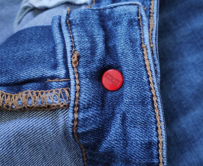 Tommy Hilfiger джинсы simon skinny оригинал голубые W34 L32 #2