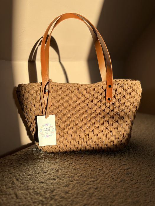 Shopperka brązowa jesienna