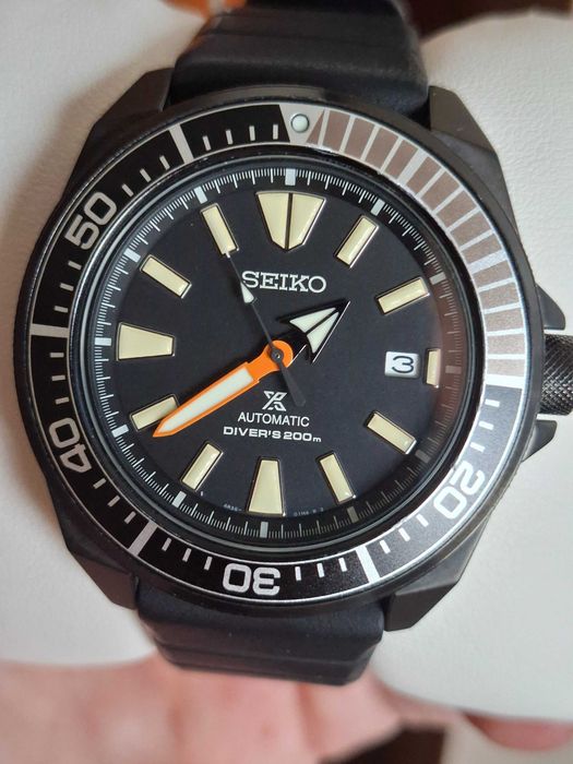 Zegarek męski Seiko Prospex Samurai Black Series Limited Edition
