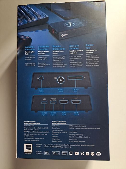 Vendo Placa Captura Elgato 4K60 S+