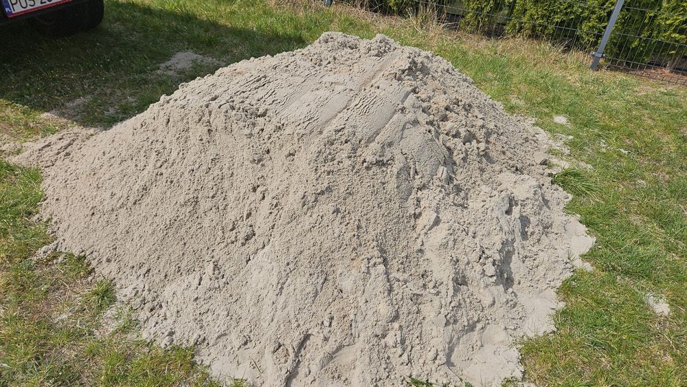 Piasek płukany, frakcja 0-2mm, LUZ 1000kg