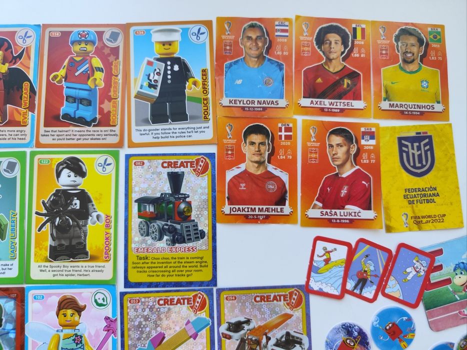Картки Lego Fifa world cup McDonald's