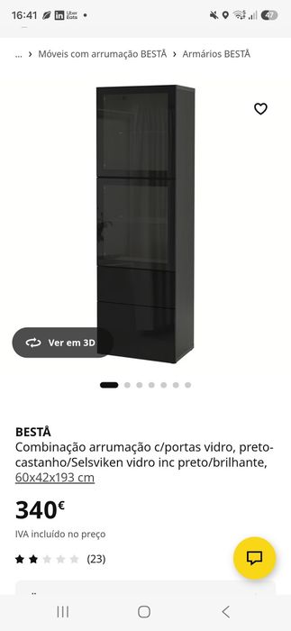 Louceiro Besta, Ikea, em bom estado