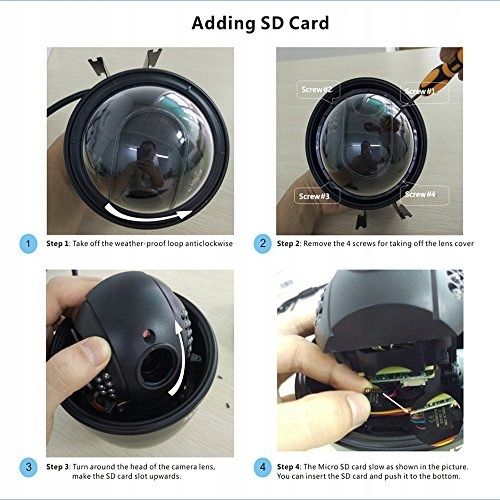 Kamera PTZ Obrotowa 5x Zoom Optyczny IP WiFi