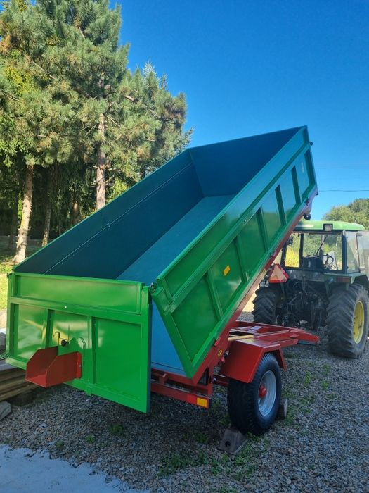 Przyczepa jednoosiowa wywrotka