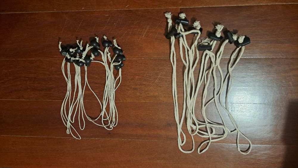 Molas / fecho para cordões ou elásticos