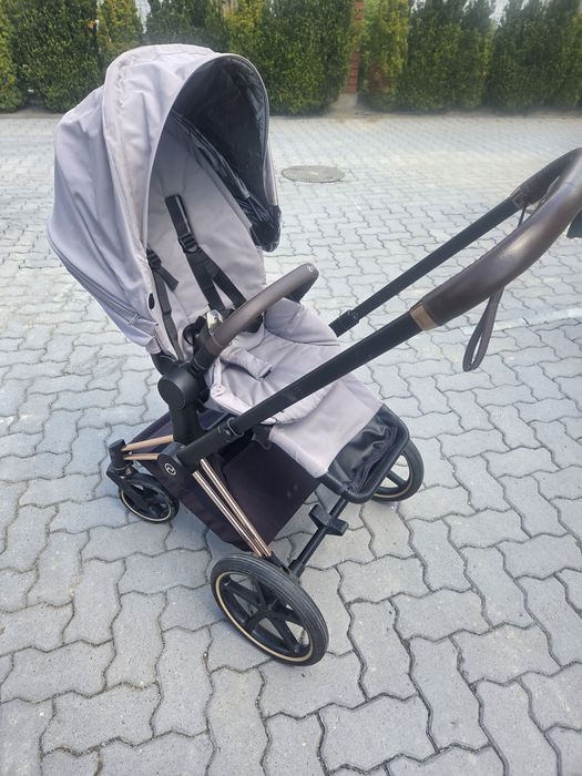 Wózek cybex Priam 2.0 Rose gold Soho Grey. Wózek 3 w 1