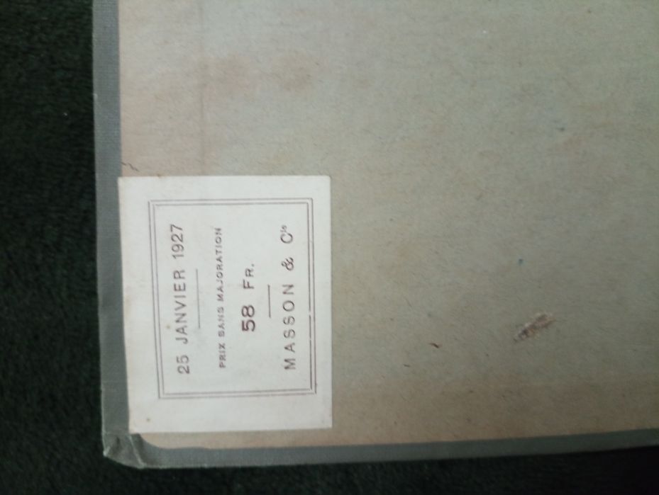 Précis d'higiene. Edição troisième - 1925 - CEM ANOS!