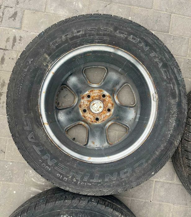 Колеса R16 6.5J Honda CRV диски + шини 215/70