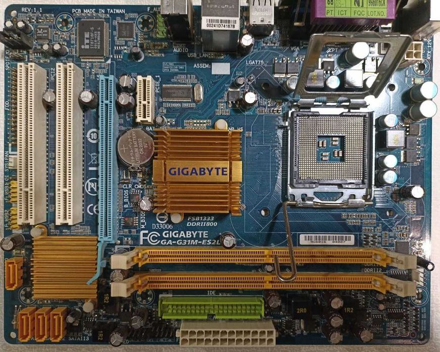 Материнские платы Intel g31, g41, VGA, GbE DDR2 DDR3 под Quad, Xeon