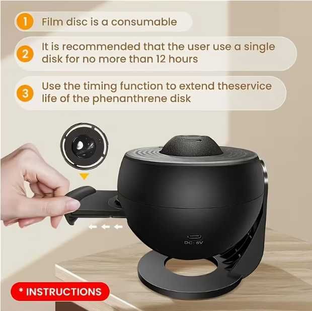 Домашній планетарій, Проектор зоряного неба, Нічник галактика Pro 2025