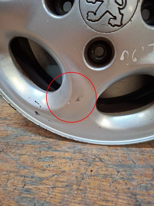 Jante trás direita PEUGEOT 206 (2A/C)