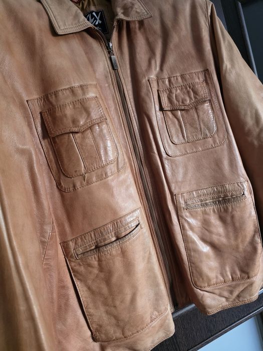Kurtka skórzana męska 3XL